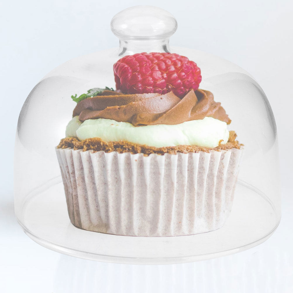 Plastic Dome Clear - Lot de 2 Couvercles de Gâteau