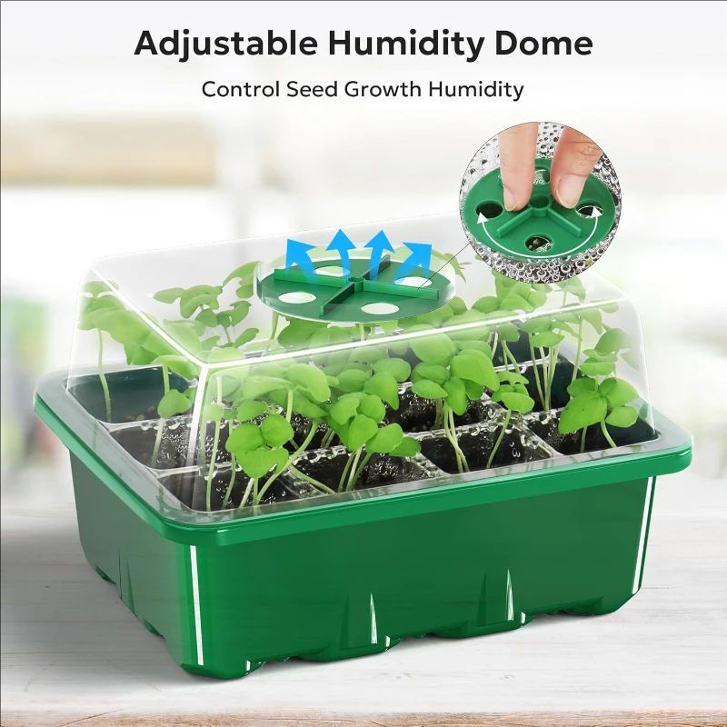 Humidity Dome Kit - Kit de démarrage de semis 10/5