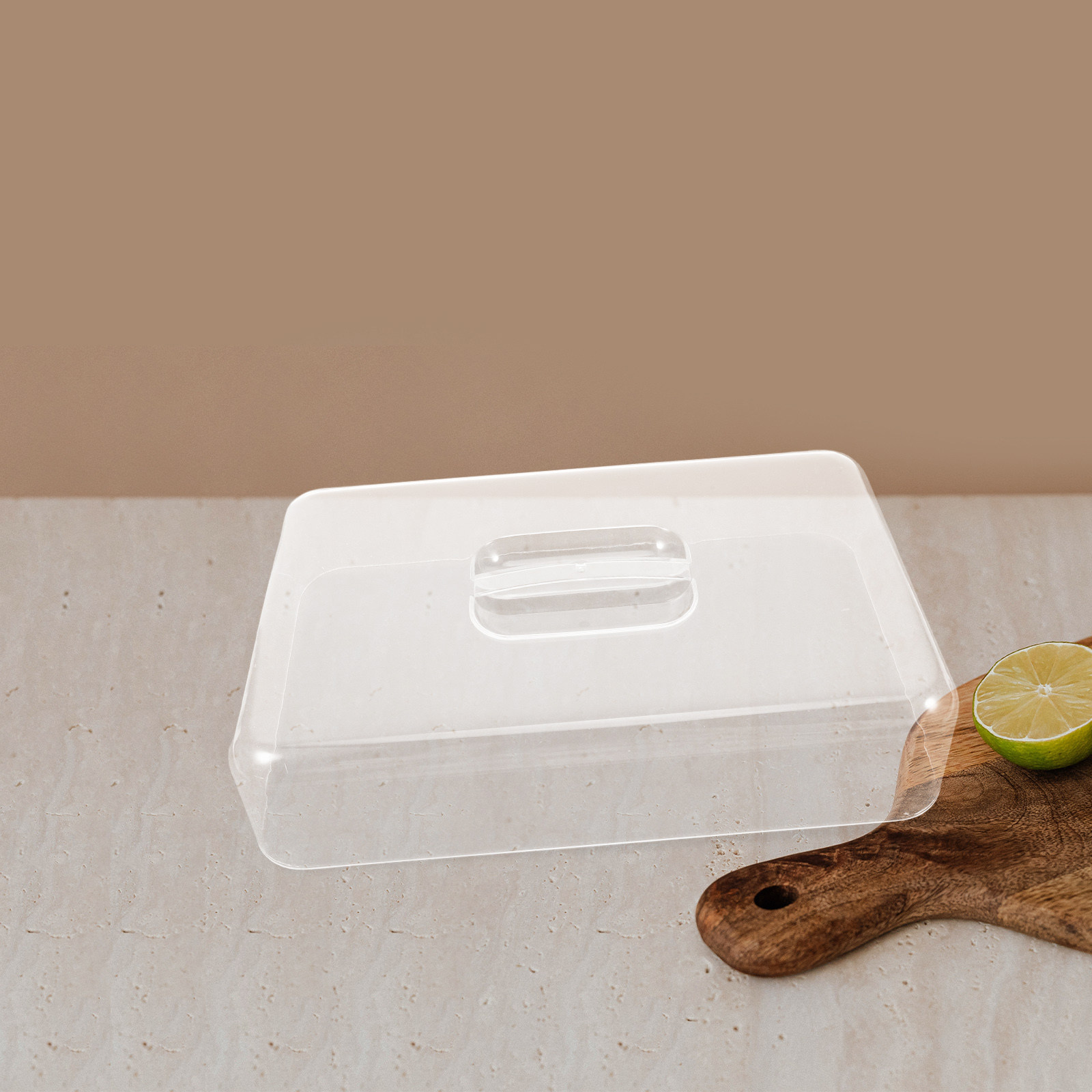 Plastic Dome Clear - Lot de 2 dômes à gâteau