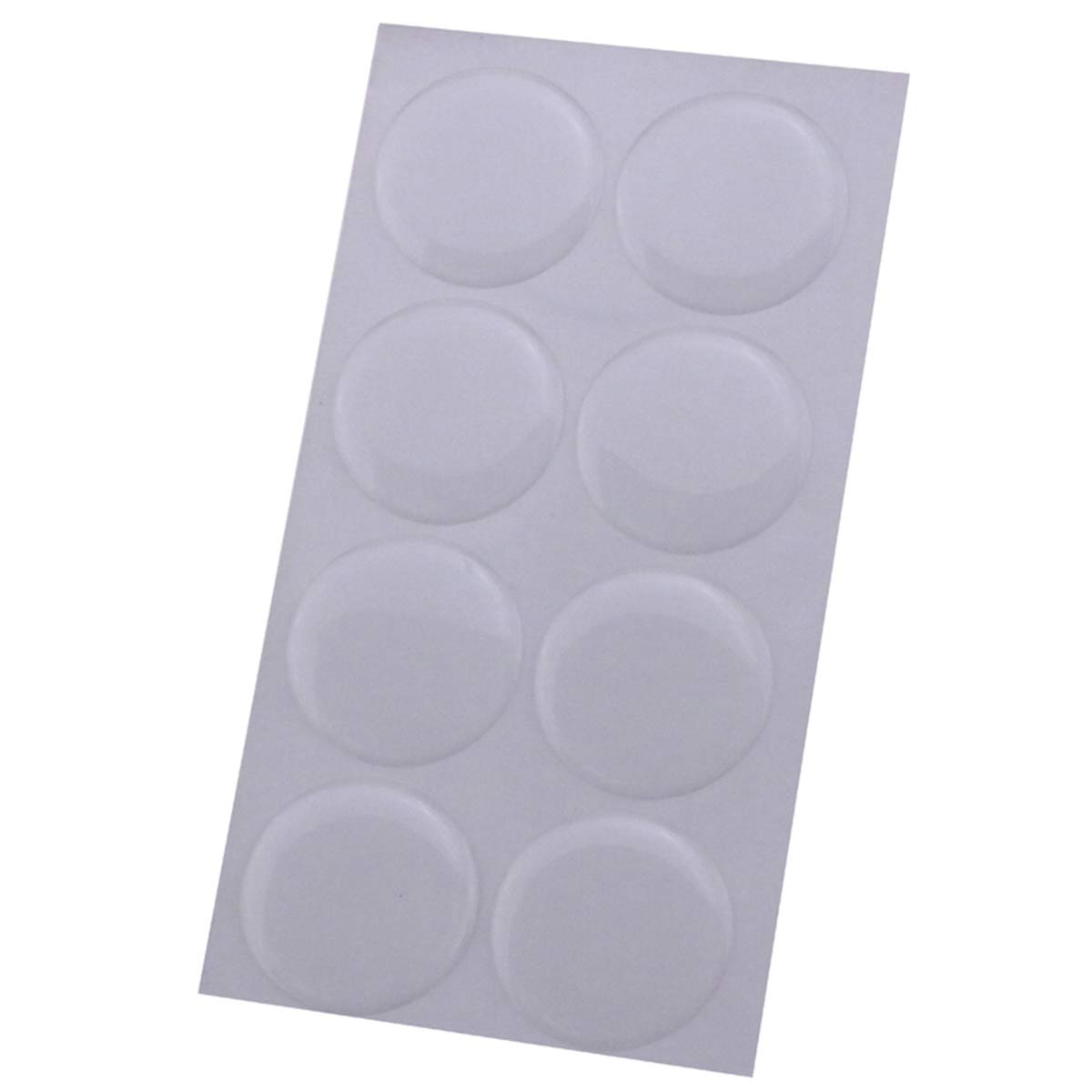 Autocollants ronds en résine é - Plastic Dome Clear avis et prix